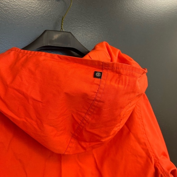 Orange Hooded Women's Jacket - Picture 6 of 10